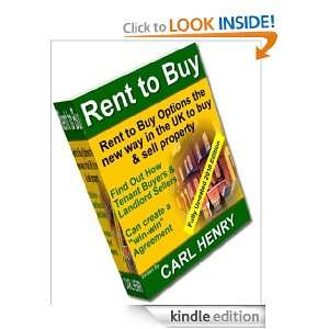 Rent To Buy Options Carl Henry
