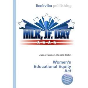  Womens Educational Equity Act Ronald Cohn Jesse Russell 