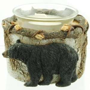   Bear Tealight Candle Holder (Candle Included) 3 inch