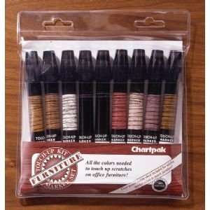  Chartpak Furniture Touch Up Marker Kit: Office Products