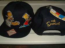 Nwt Homer Chasing Bart The Simpsons Cartoon Snap Back Hat