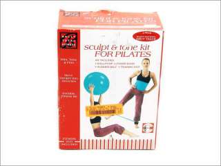 Bally Total Fitness Sculpt & Tone Pilates Kit New w DVD  