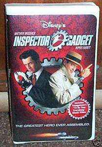   Gadget VHS Disney   SEALED Matthew Broderick 786936089899  