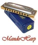 MandoHarp   Hohner Diatonic Harmonica   532/20 Blues Harp MS