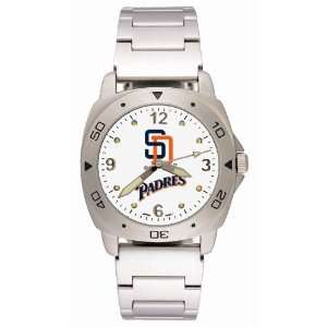 San Diego Padres Ladies Pro Sterling Silver Watch