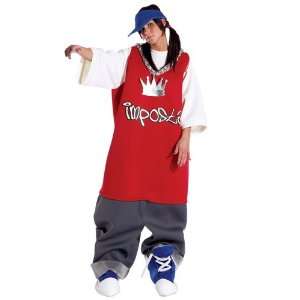    Hip Hop Gangsta Gangster Adult Unisex Costume XL 