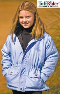  Tuff Rider Star Jacket   Child Blue ltbl, Small Clothing