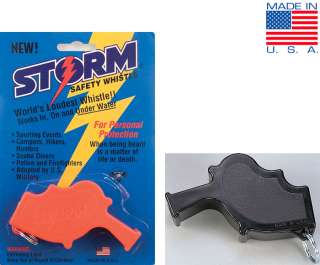 USA MADE US NAVY STORM ALLWEATHER SAFETY WHISTLES GSA COMPLIANT