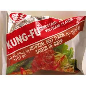 Kung Fu Instant Noodles, Artificial Beef, 3 oz (30 packs)  