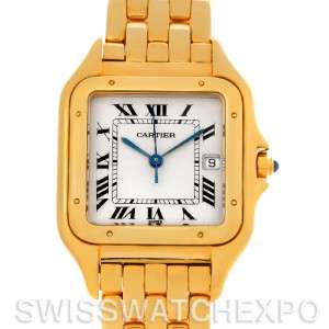 Cartier Panthere X Large 18k Yellow Gold Watch W25014B9  