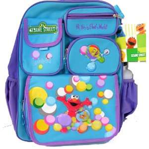 This Is Elmos World Sesame Street Full Size Backpack 