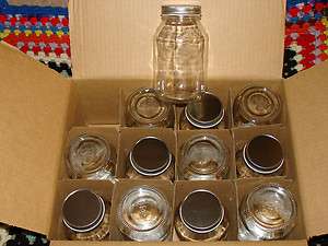   Glass Jars with metall lids 1dozen. Check my store a lot of jars