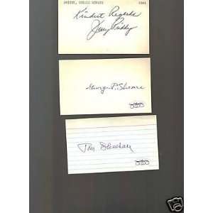  Tom Sheehan 1921 Yankees signed autograph 3X5 Card JSA 