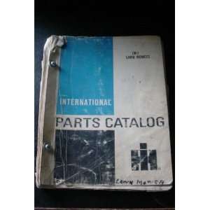  International LM  1 Lawn mowers parts catalog: International 
