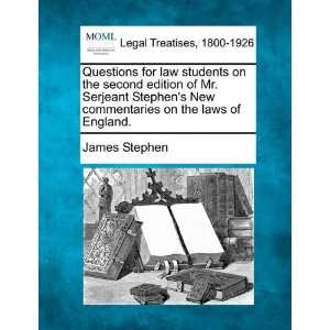  Questions for law students on the second edition of Mr 