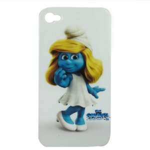   Phone Case of Smurfs Image for iPhone 4 Cell Phones & Accessories