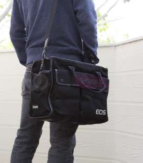 Canon Shoulder Bag fit Body 3 Lens Notebook Backpack 7D 60D Kit T3i 5D 
