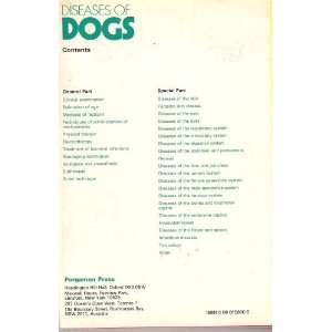 Diseases of dogs The encyclopedia for the small animal practitioner 