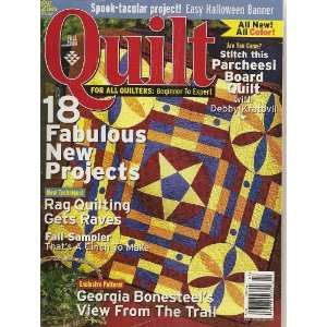  Quilt Magazine (25th Year, Issue # 3, Fall 2004): Jean Ann 