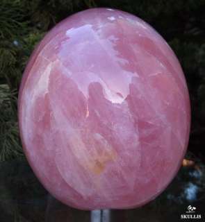   Titan 12.4 Pink Rose Quartz Rock Crystal Skull, Healing  