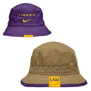  Nike LSU Tigers Back to School Fitted Bucket Hat Sports 