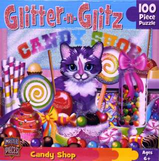 Master Pieces Glitter n Glitz Candy Shop Jigsaw Puzzle  