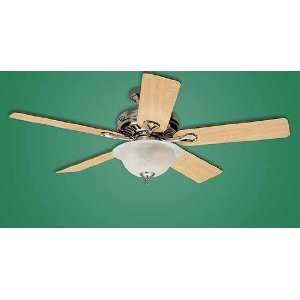  The Vista 52 Inch Brushed Nickel Ceiling Fan: Home 