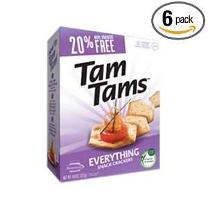 Manischewitz Tam Everything   Bonus Pack, 9.6 Ounce Boxes (Pack of 6)