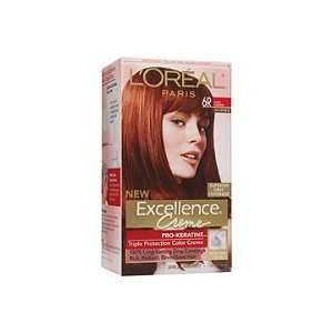  LOreal Permanent Hair Color Light Auburn (Quantity of 4) Beauty