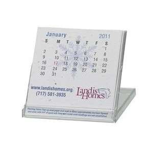   Seeded Paper Desk Stand Up Calendar