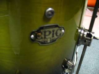 NEW Ludwig Epic Oliveburst Lacquer 6 Piece shell pack  