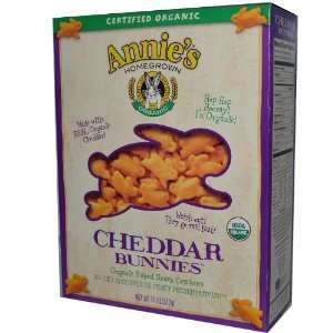 Annies   Organic Cheddar Bunnies Grocery & Gourmet Food