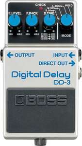 Boss DD3 DD 3 Digital Delay Pedal 761294024874  