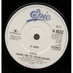   HEART 7 INCH (7 VINYL 45) UK EPIC 1985 EXILE (70S POP GROUP) Music