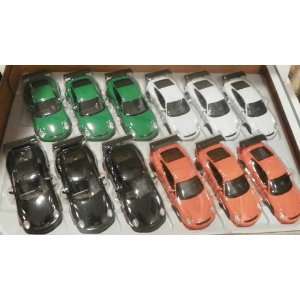 com Welly 1/32 Scale Diecast Porsche 911 (997) Gt3 Rs Box of 12 Cars 