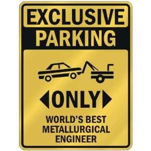   METALLURGICAL ENGINEER  PARKING SIGN OCCUPATIONS