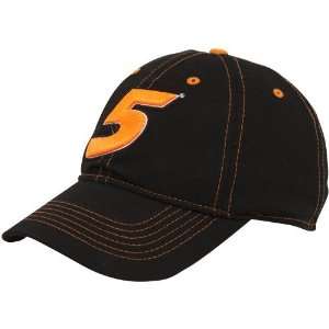  #5 Mark Martin Black Big Number Adjustable Hat: Sports 