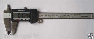 H622 New 6 inch LCD Digital Vernier Caliper/Micrometer Gua  