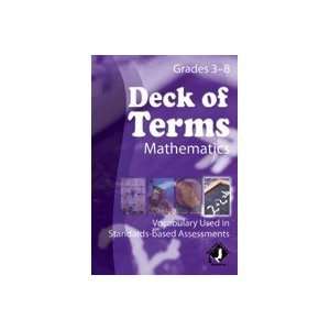  Deck of Terms Mathematics (Flash Cards) Show What You 