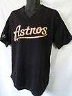 HOUSTON ASTROS New YOUTH Black Large LG Tee shirt by Majestic