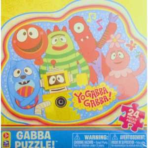  Yo Gabba Gabba 24 Piece Puzzle Toys & Games