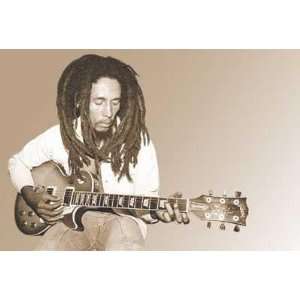 Bob Marley Rastaman Guitar    Print:  Home & Kitchen