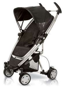 Quinny Zapp Xtra Lightweight Compact Fold Baby Stroller Rocking Black 