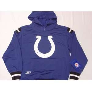  Indianapolis Colts NFL Jersey Hooded Sweater: Sports 