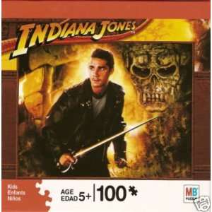  Indiana Jones Crystal Skull Scene Puzzle 100pc Toys 