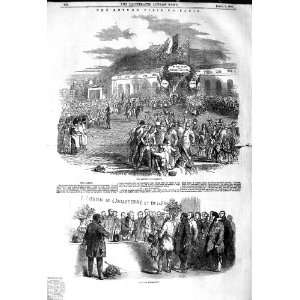  1849 NATIONAL GUARDS PARIS FRANCE BOULOGNE ENGLAND