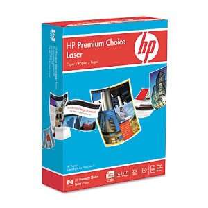  HP  Premium Choice LaserJet Paper, 98 Brightness, 32lb 
