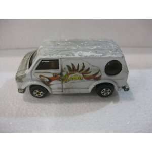   Weathered Dragon Custom Conversion Van Matchbox Car: Toys & Games