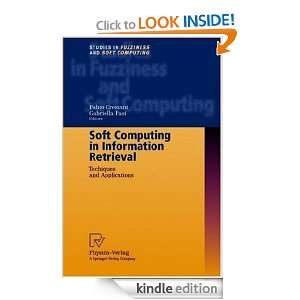 Soft Computing in Information Retrieval Techniques and Applications 