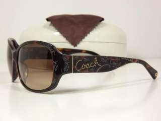 Coach Taryn Tortoise w/Brown Gradient Sunglasses S801  